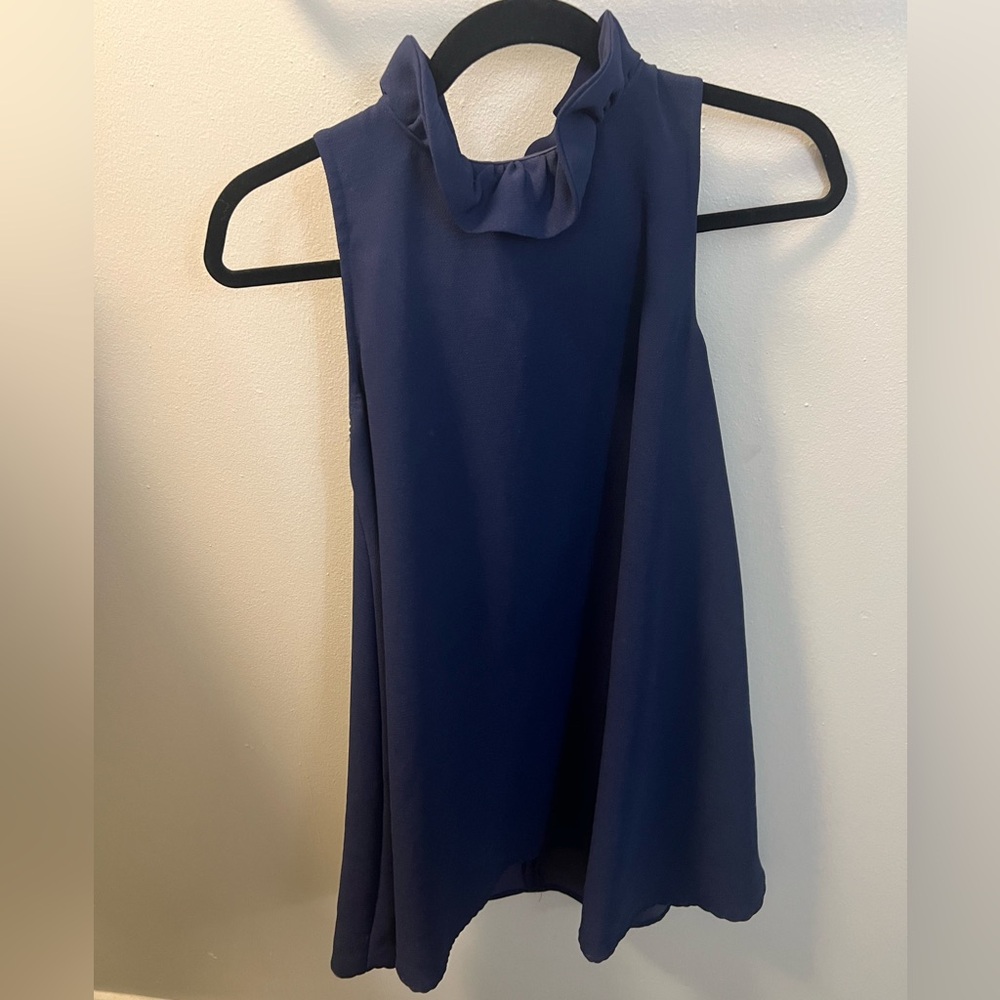 Navy Blythe Dress Size XS NWOT - Picture 5 of 8